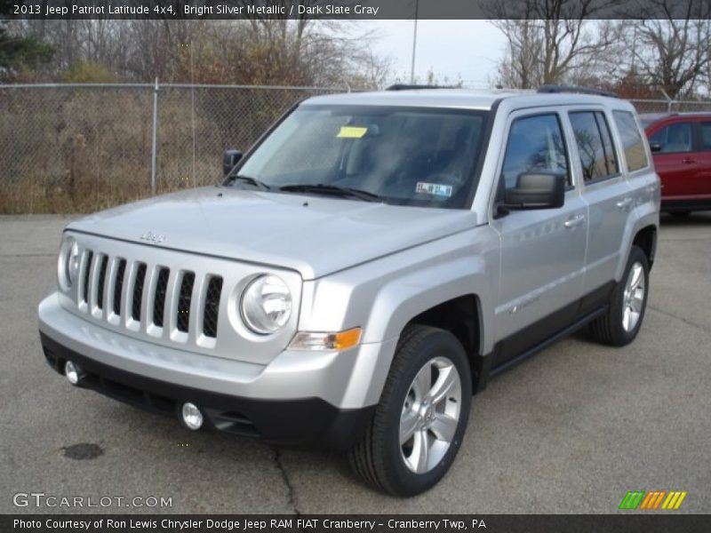 Bright Silver Metallic / Dark Slate Gray 2013 Jeep Patriot Latitude 4x4