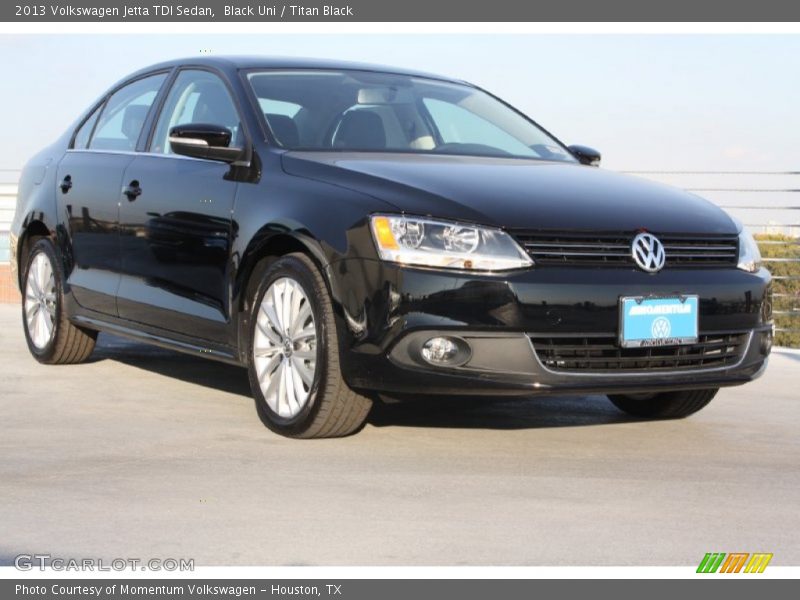 Black Uni / Titan Black 2013 Volkswagen Jetta TDI Sedan