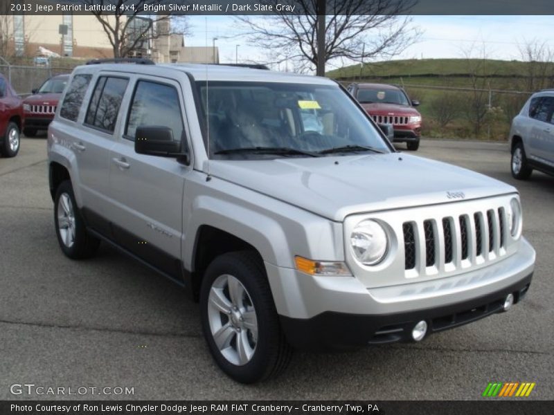 Bright Silver Metallic / Dark Slate Gray 2013 Jeep Patriot Latitude 4x4