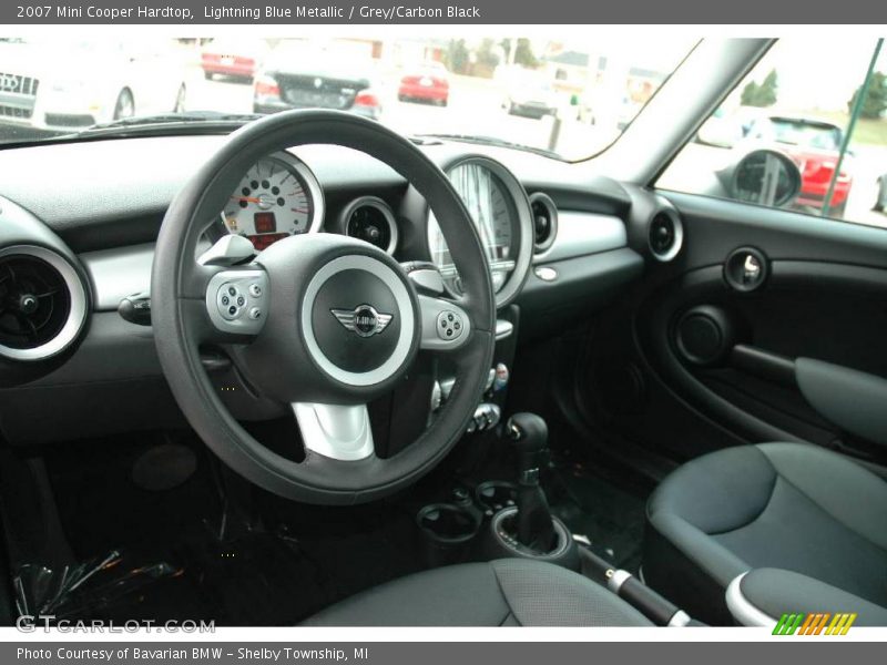 Lightning Blue Metallic / Grey/Carbon Black 2007 Mini Cooper Hardtop