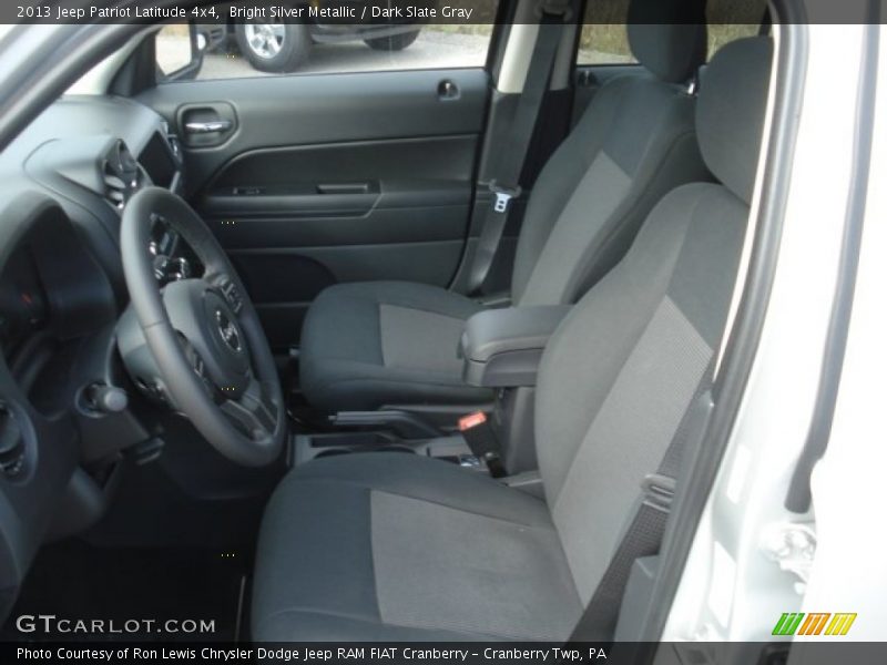 Bright Silver Metallic / Dark Slate Gray 2013 Jeep Patriot Latitude 4x4