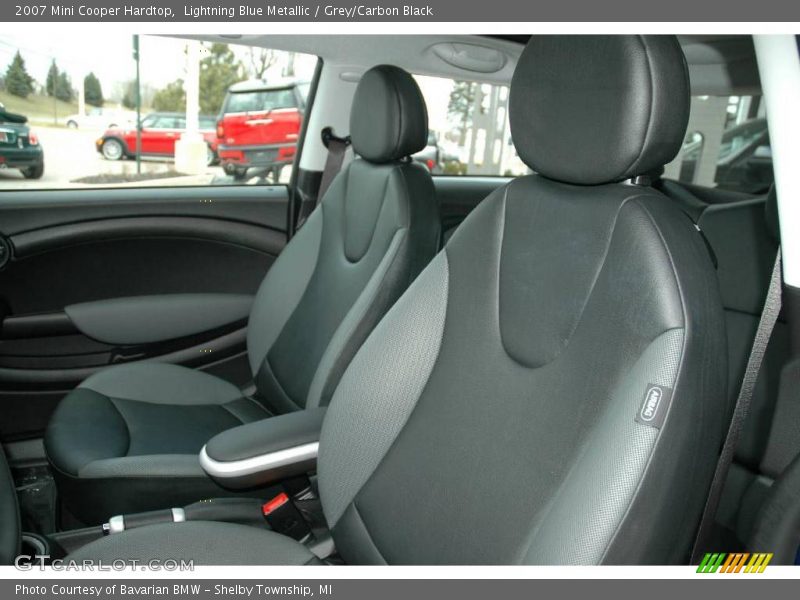 Lightning Blue Metallic / Grey/Carbon Black 2007 Mini Cooper Hardtop