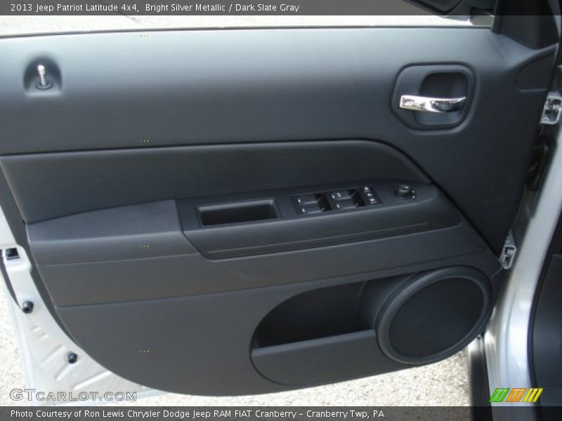 Bright Silver Metallic / Dark Slate Gray 2013 Jeep Patriot Latitude 4x4