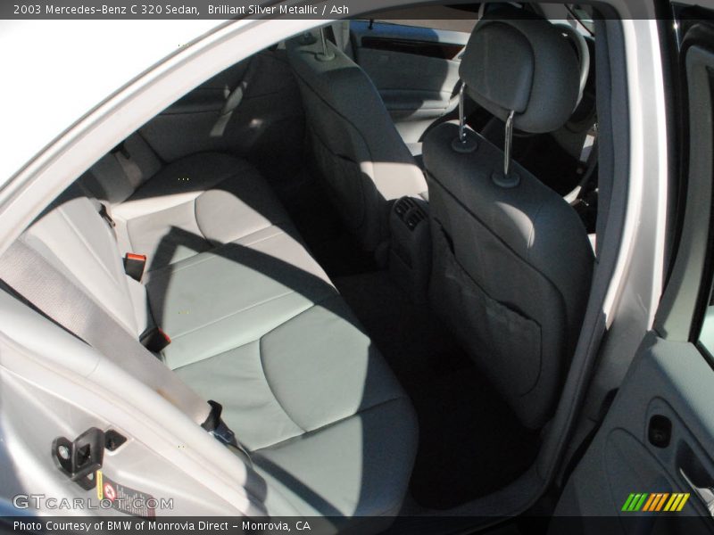 Brilliant Silver Metallic / Ash 2003 Mercedes-Benz C 320 Sedan