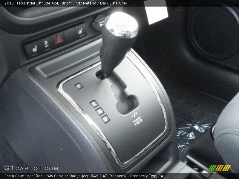 Bright Silver Metallic / Dark Slate Gray 2013 Jeep Patriot Latitude 4x4