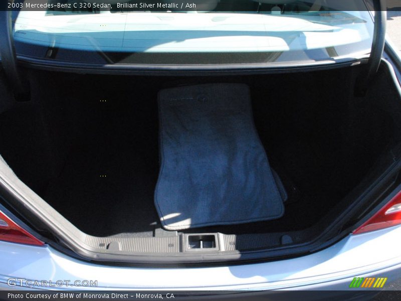 Brilliant Silver Metallic / Ash 2003 Mercedes-Benz C 320 Sedan