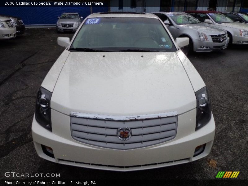 White Diamond / Cashmere 2006 Cadillac CTS Sedan