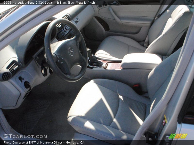 Brilliant Silver Metallic / Ash 2003 Mercedes-Benz C 320 Sedan
