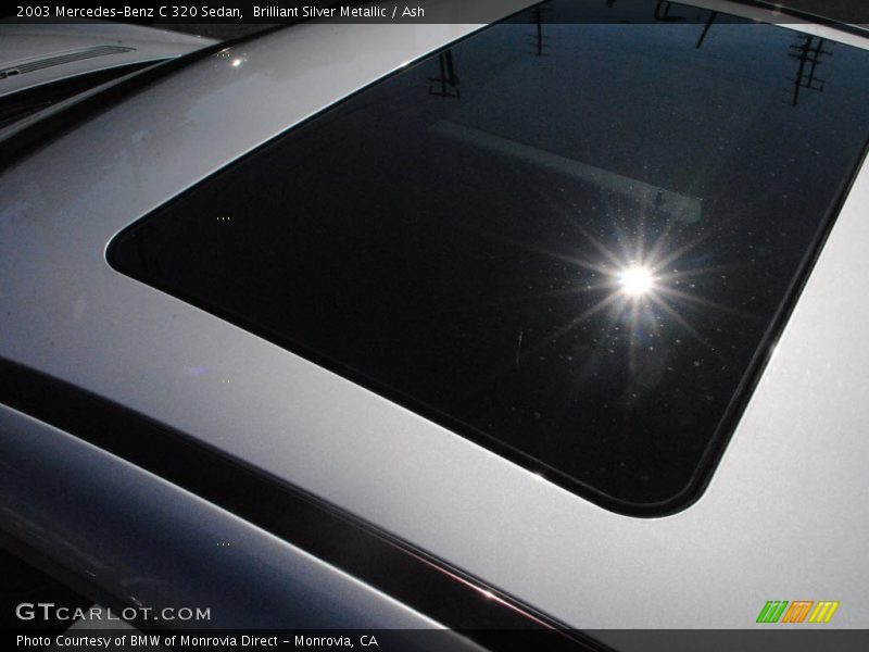 Brilliant Silver Metallic / Ash 2003 Mercedes-Benz C 320 Sedan