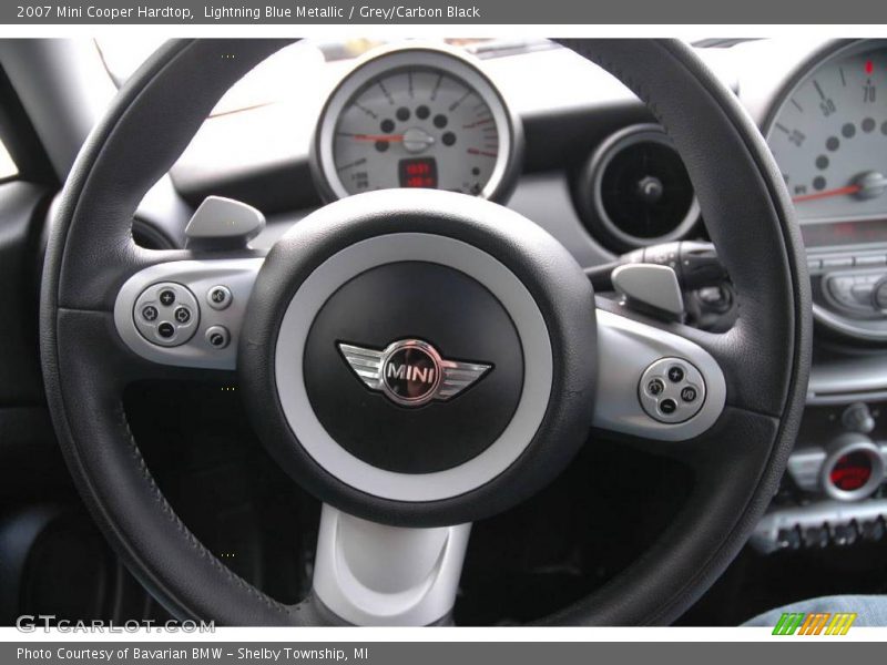 Lightning Blue Metallic / Grey/Carbon Black 2007 Mini Cooper Hardtop