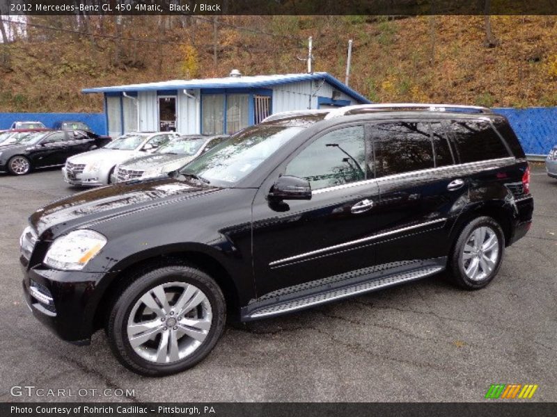 Black / Black 2012 Mercedes-Benz GL 450 4Matic