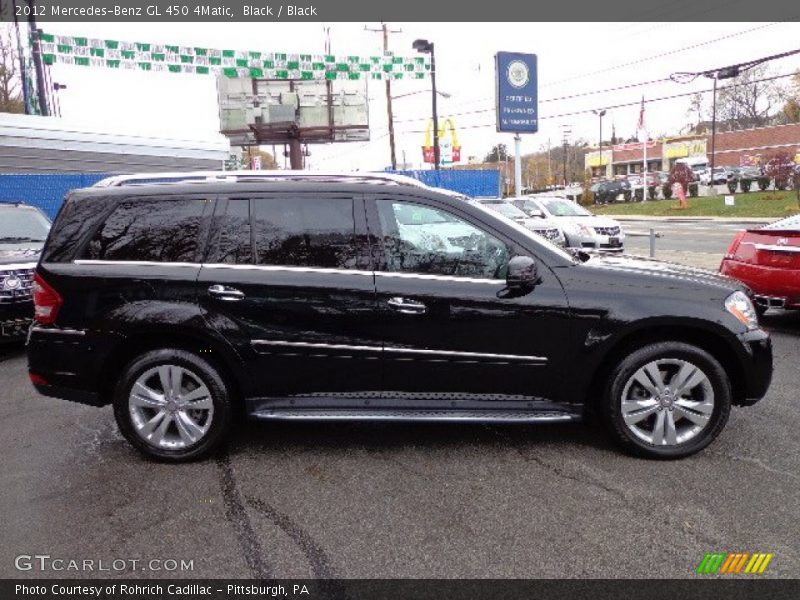 Black / Black 2012 Mercedes-Benz GL 450 4Matic