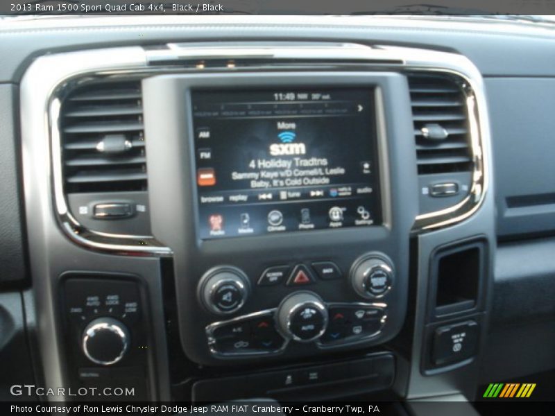 Black / Black 2013 Ram 1500 Sport Quad Cab 4x4