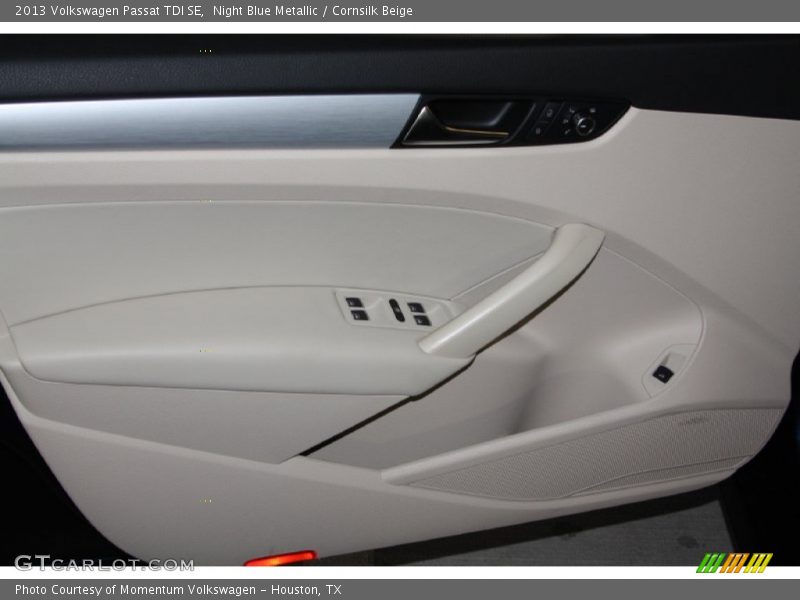 Night Blue Metallic / Cornsilk Beige 2013 Volkswagen Passat TDI SE