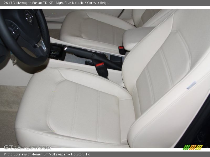 Night Blue Metallic / Cornsilk Beige 2013 Volkswagen Passat TDI SE