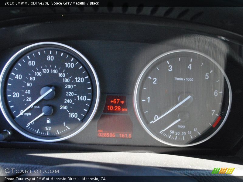 Space Grey Metallic / Black 2010 BMW X5 xDrive30i