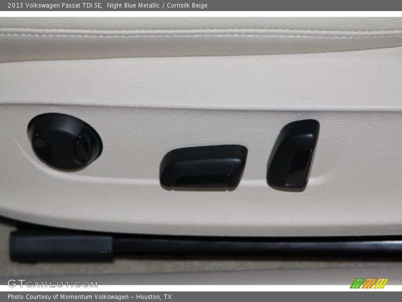 Night Blue Metallic / Cornsilk Beige 2013 Volkswagen Passat TDI SE