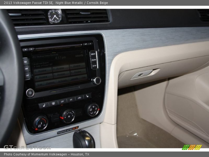 Night Blue Metallic / Cornsilk Beige 2013 Volkswagen Passat TDI SE