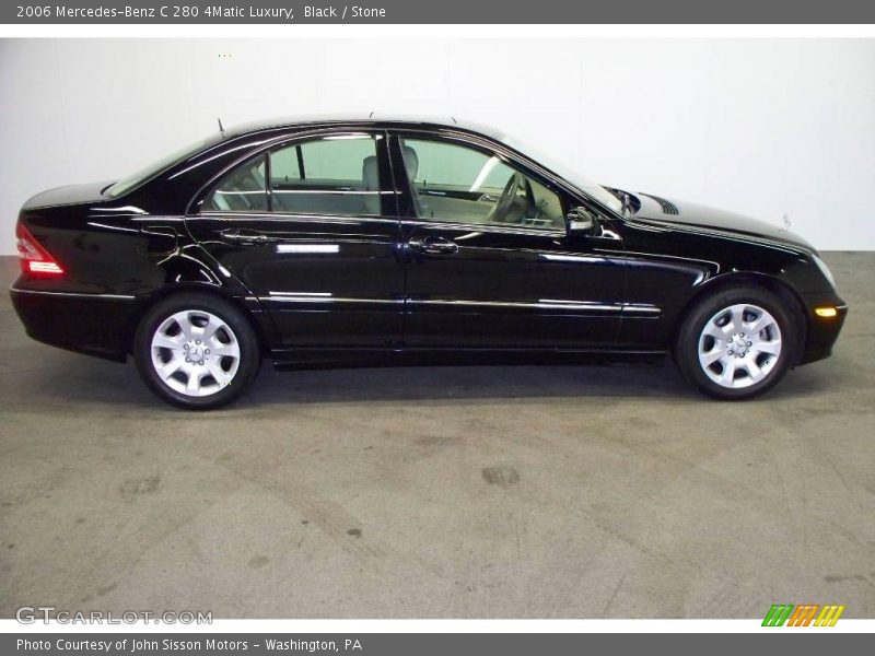 Black / Stone 2006 Mercedes-Benz C 280 4Matic Luxury