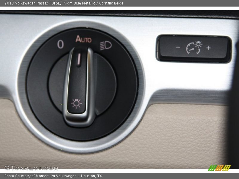 Night Blue Metallic / Cornsilk Beige 2013 Volkswagen Passat TDI SE