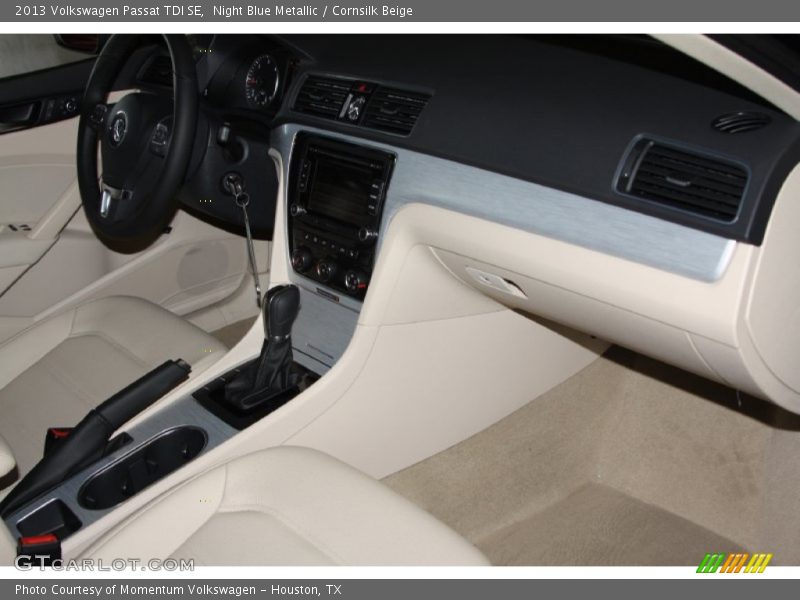 Night Blue Metallic / Cornsilk Beige 2013 Volkswagen Passat TDI SE