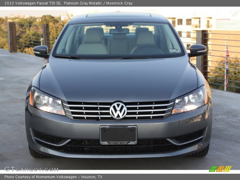 Platinum Gray Metallic / Moonrock Gray 2013 Volkswagen Passat TDI SE