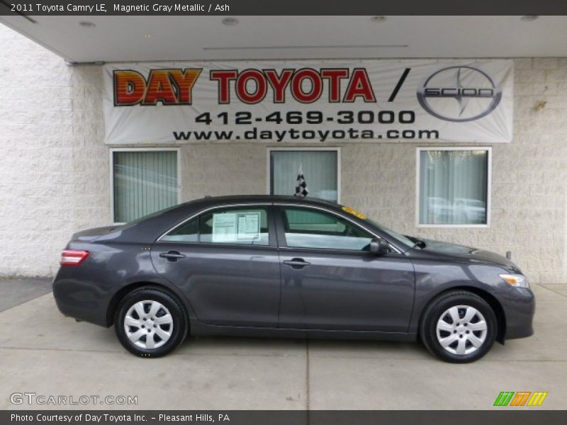 Magnetic Gray Metallic / Ash 2011 Toyota Camry LE