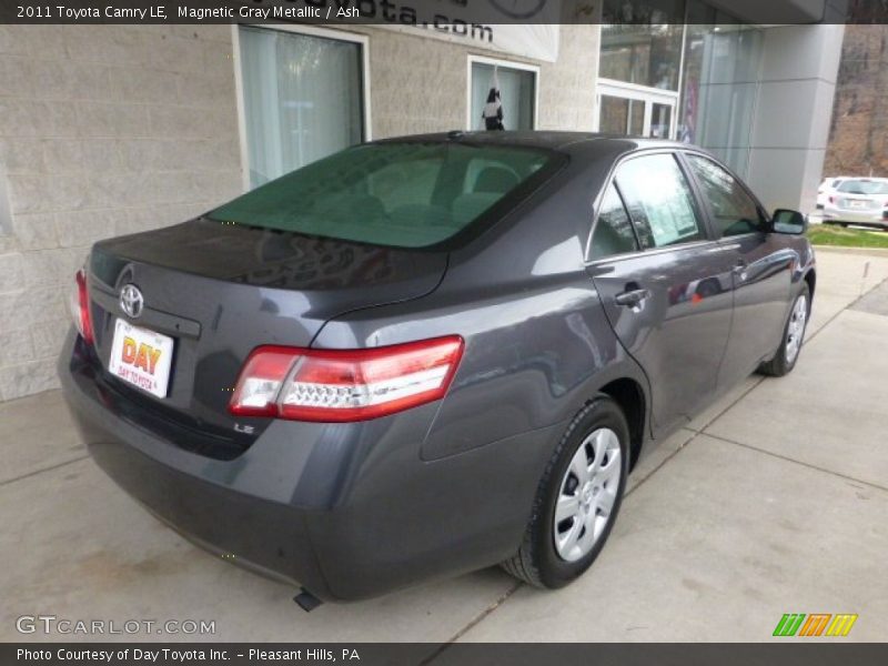 Magnetic Gray Metallic / Ash 2011 Toyota Camry LE