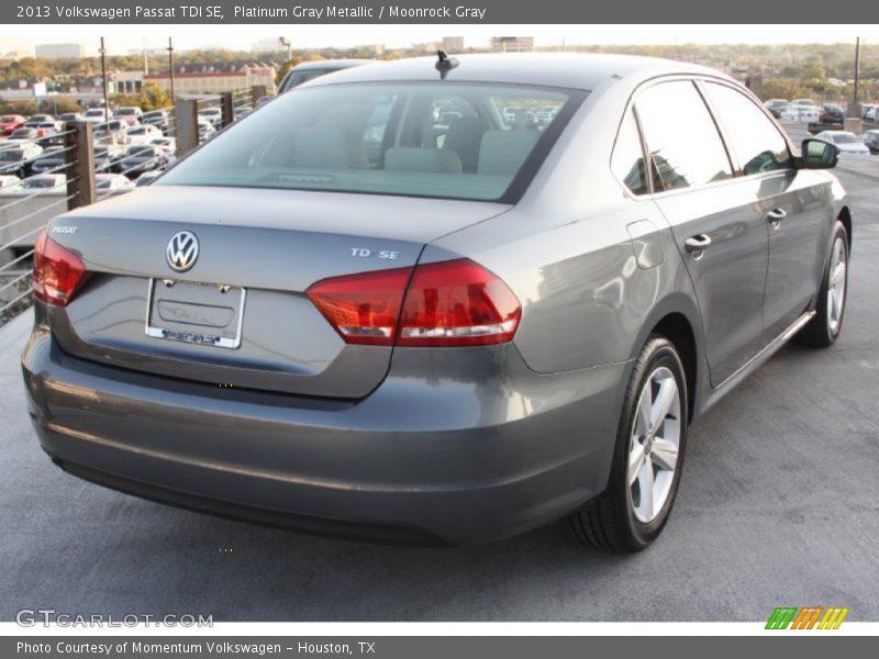 Platinum Gray Metallic / Moonrock Gray 2013 Volkswagen Passat TDI SE