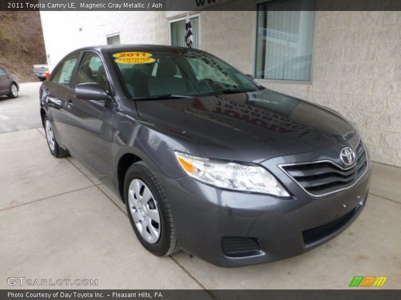 Magnetic Gray Metallic / Ash 2011 Toyota Camry LE