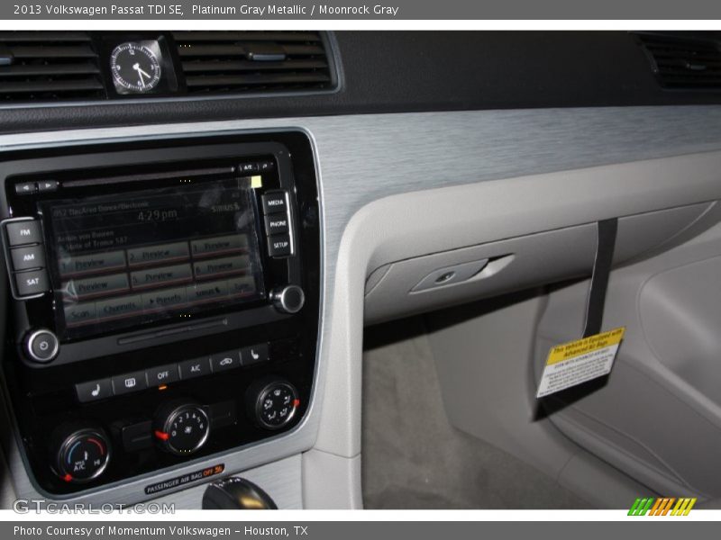 Platinum Gray Metallic / Moonrock Gray 2013 Volkswagen Passat TDI SE