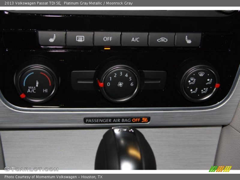 Platinum Gray Metallic / Moonrock Gray 2013 Volkswagen Passat TDI SE