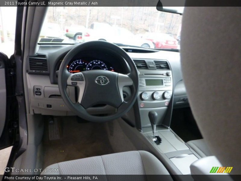 Magnetic Gray Metallic / Ash 2011 Toyota Camry LE