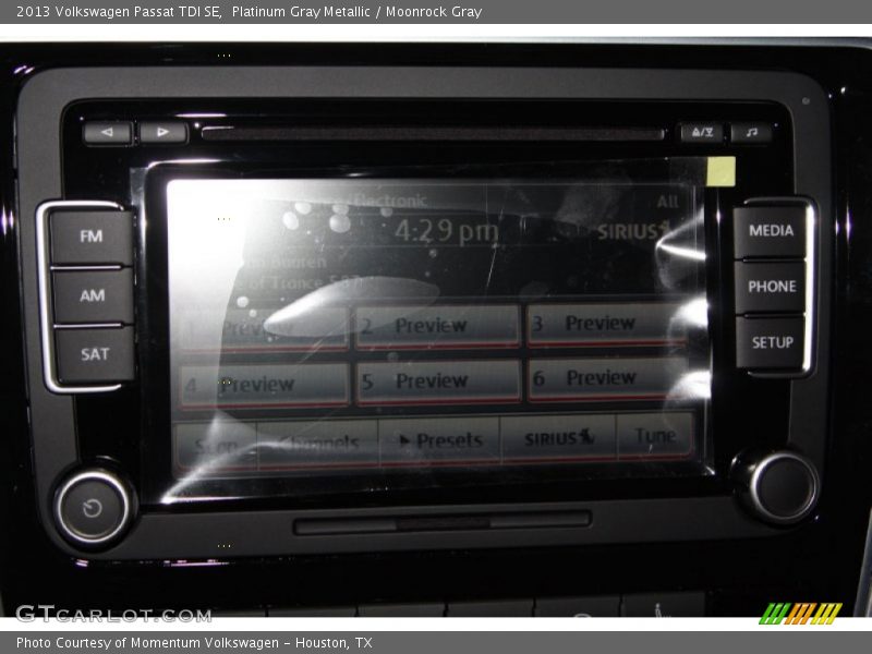 Platinum Gray Metallic / Moonrock Gray 2013 Volkswagen Passat TDI SE