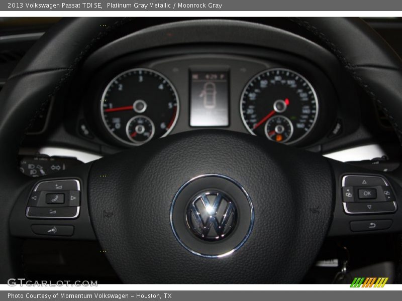 Platinum Gray Metallic / Moonrock Gray 2013 Volkswagen Passat TDI SE