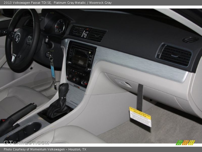 Platinum Gray Metallic / Moonrock Gray 2013 Volkswagen Passat TDI SE