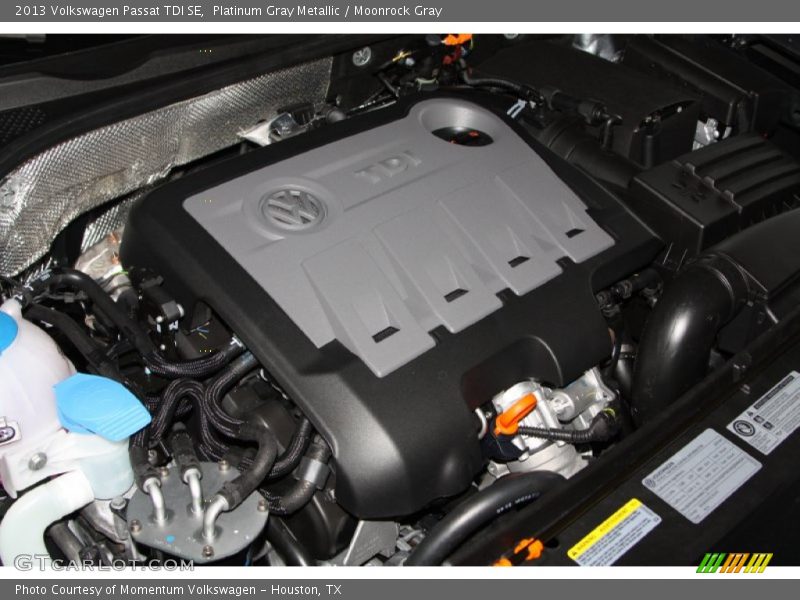 Platinum Gray Metallic / Moonrock Gray 2013 Volkswagen Passat TDI SE