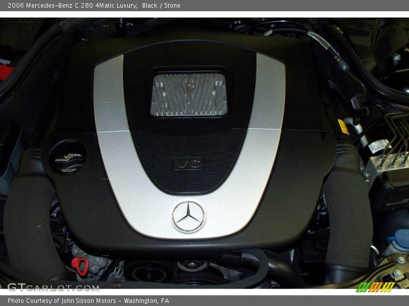 Black / Stone 2006 Mercedes-Benz C 280 4Matic Luxury