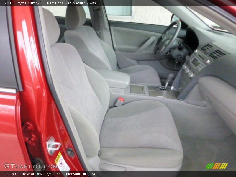 Barcelona Red Metallic / Ash 2011 Toyota Camry LE