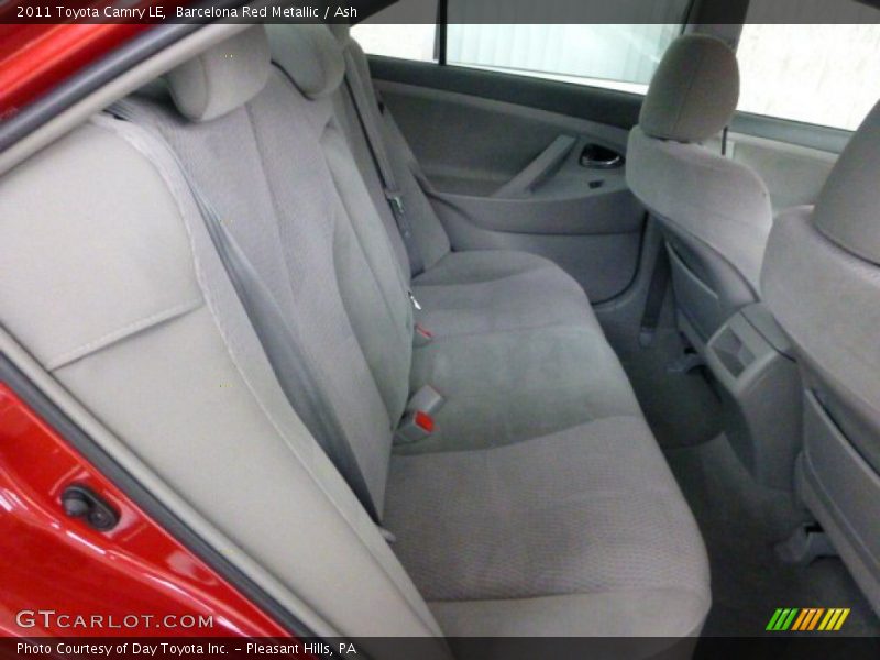 Barcelona Red Metallic / Ash 2011 Toyota Camry LE