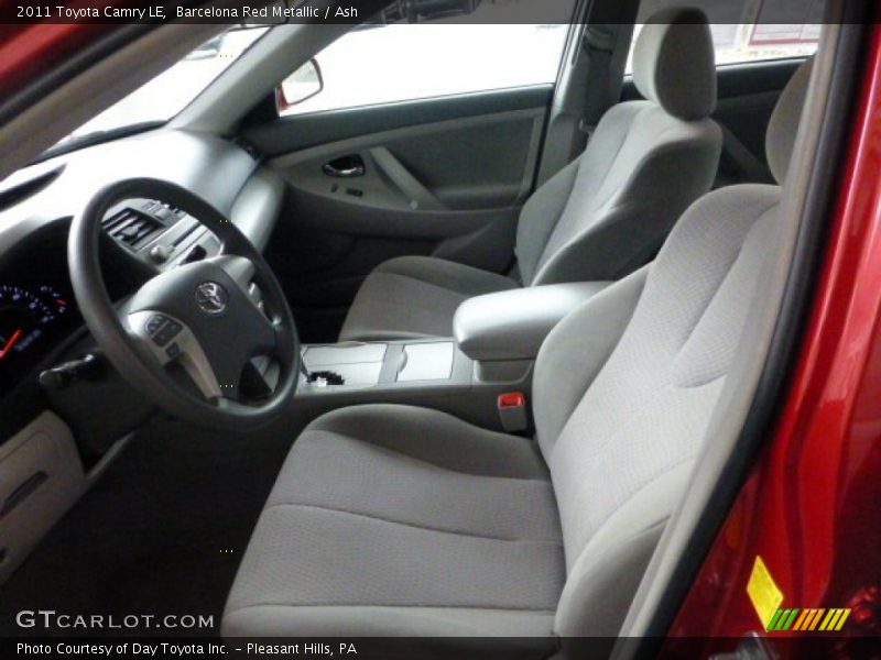 Barcelona Red Metallic / Ash 2011 Toyota Camry LE