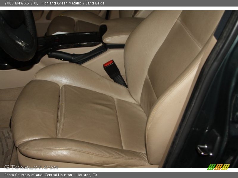 Highland Green Metallic / Sand Beige 2005 BMW X5 3.0i