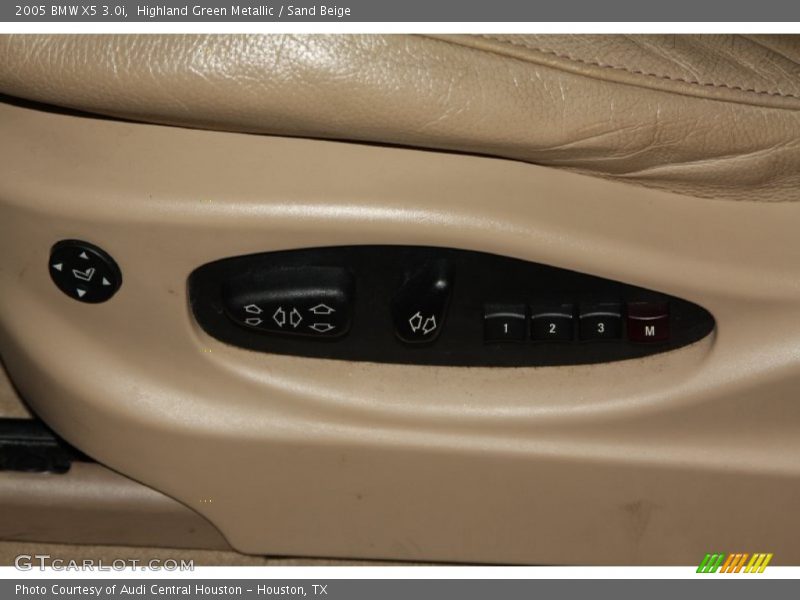 Highland Green Metallic / Sand Beige 2005 BMW X5 3.0i