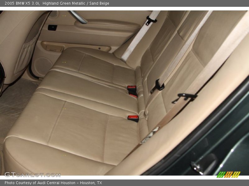 Highland Green Metallic / Sand Beige 2005 BMW X5 3.0i
