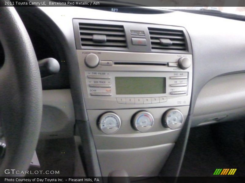 Barcelona Red Metallic / Ash 2011 Toyota Camry LE