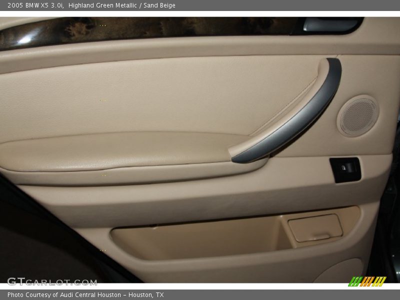 Highland Green Metallic / Sand Beige 2005 BMW X5 3.0i