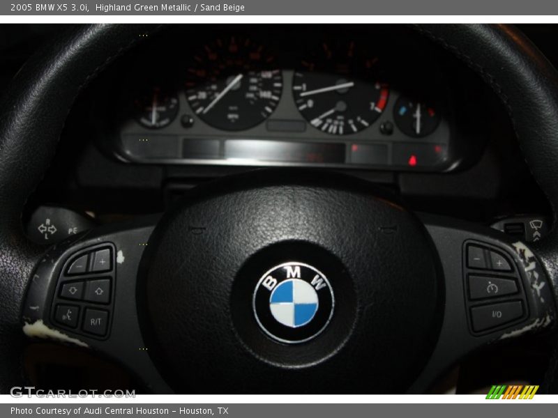 Highland Green Metallic / Sand Beige 2005 BMW X5 3.0i