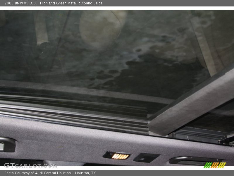 Highland Green Metallic / Sand Beige 2005 BMW X5 3.0i