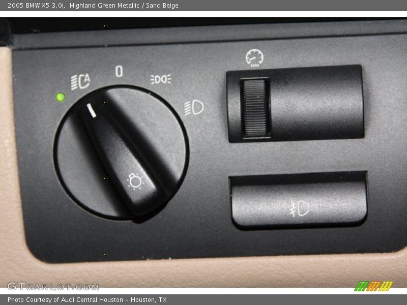 Highland Green Metallic / Sand Beige 2005 BMW X5 3.0i