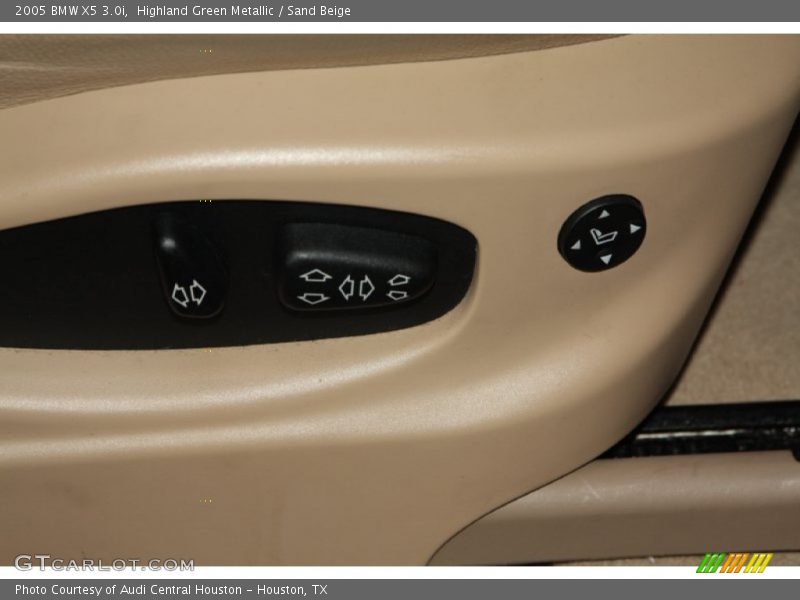 Highland Green Metallic / Sand Beige 2005 BMW X5 3.0i